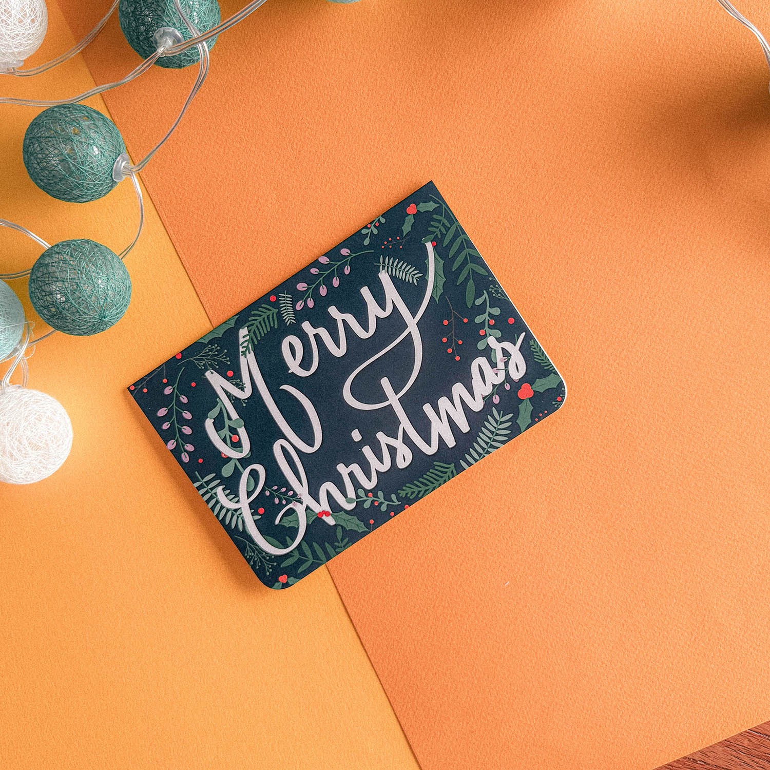 Merry Christmas Botanical